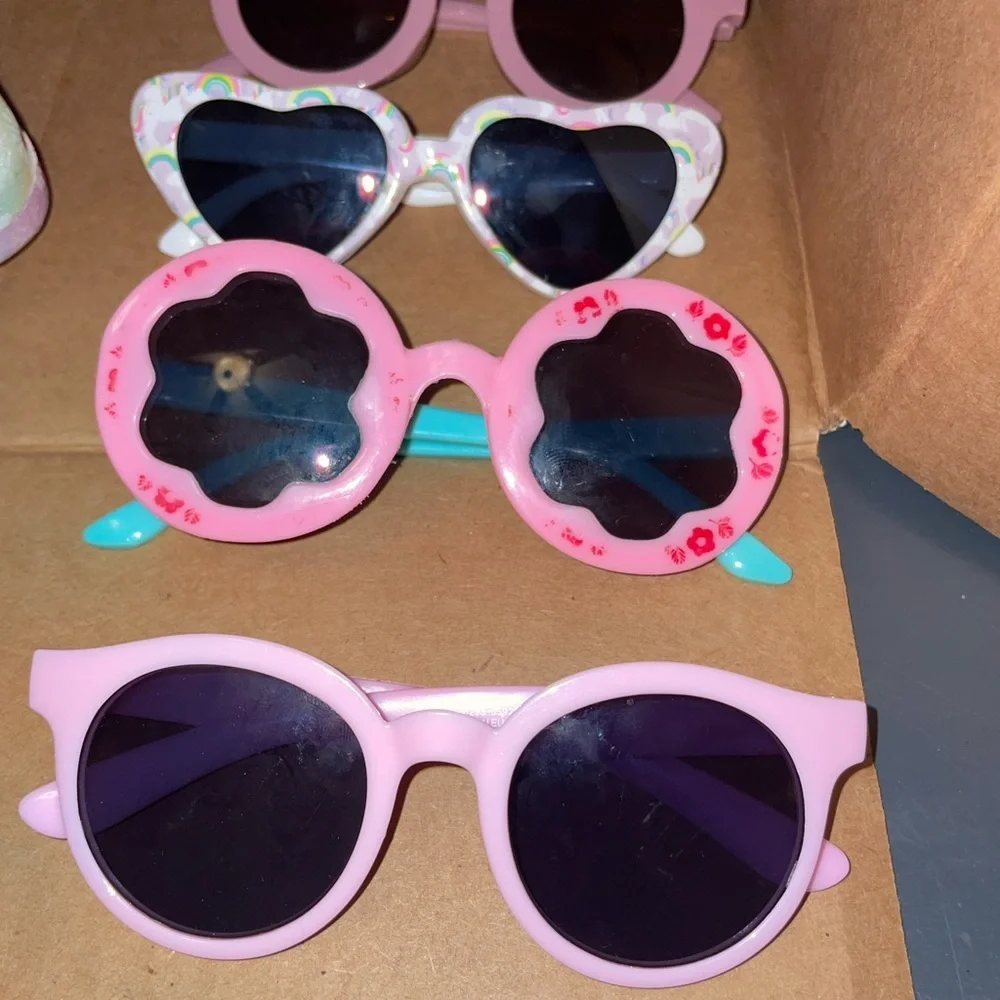 Source Unknown Kids Sunglasses with Pink and Multicolor Frames